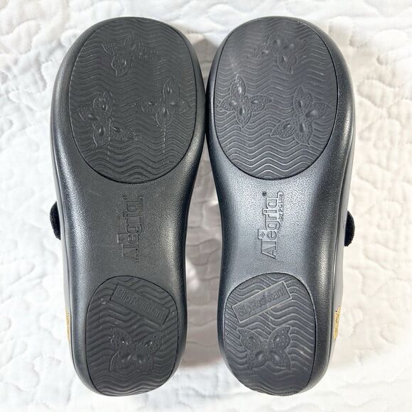 Alegria Kourtney Garland Mary Jane Multi Floral Leather Sparkle Size 36 USA 6.5 - Picture 9 of 9